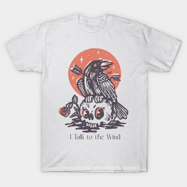I Talk to the Wind (king crimson) T-Shirt by QinoDesign